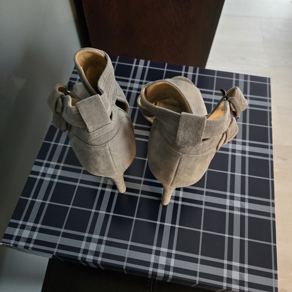 Michael Kors Taupe Heeled Boots